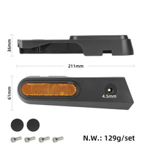 Rear Wheel Trim Cover With Reflectors For Xiaomi 5 Max Mi5 Electric Scooter