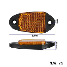 Yellow Left And Right Reflective Covers For Segway Ninebot Max G2 Electric Scooter